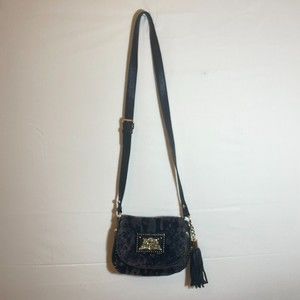 Juicy Couture Mini CIARA Wild Things Snake Velour Xbody YSRU3332